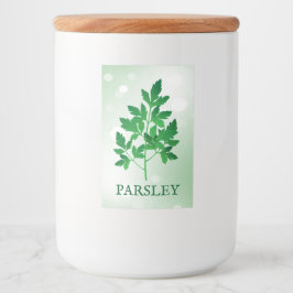 Parsley-Kräuter-Label Lebensmitteletikett