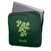 Parsley Laptopschutzhülle (Vorderseite Links)