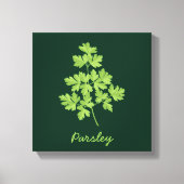 Parsley Leinwanddruck (Vorderseite)
