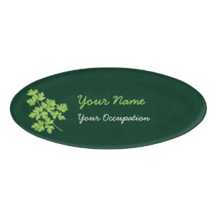 Parsley Oval Namenschild
