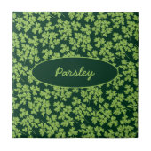 Parsley Pattern Fliese (Vorderseite)