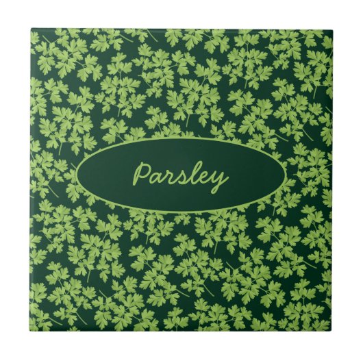 Parsley Pattern Fliese (Vorderseite)