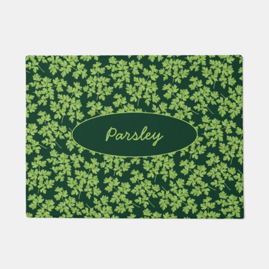 Parsley Pattern Fußmatte (Vorderseite)