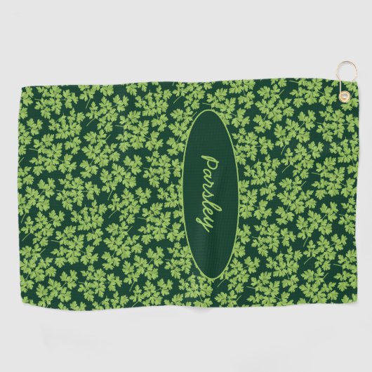 Parsley Pattern Golfhandtuch (Horizontal)