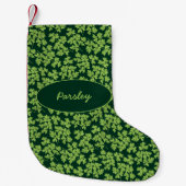 Parsley Pattern Kleiner Weihnachtsstrumpf (Vorderseite)