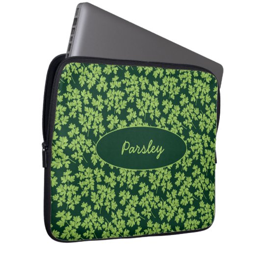 Parsley Pattern Laptopschutzhülle (Vorne Rechts)