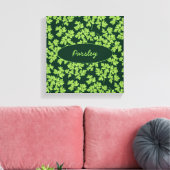 Parsley Pattern Leinwanddruck (Insitu (Wohnzimmer))