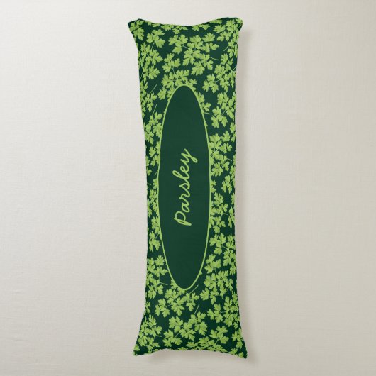 Parsley Pattern Seitenschläferkissen (Vorderseite Vertikal)