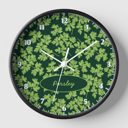Parsley Pattern Uhr (Vorderseite)