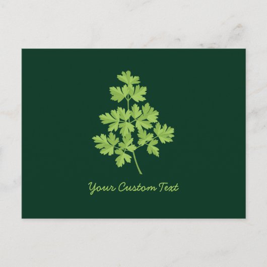 Parsley Postkarte (Vorderseite)