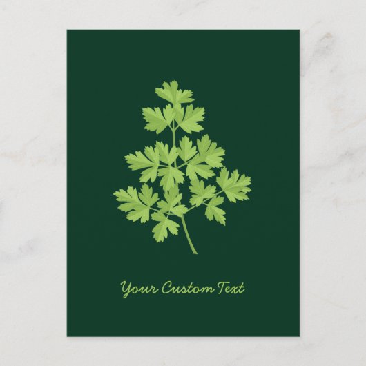 Parsley Postkarte (Vorderseite)