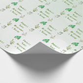 Parsley Sage Rosemary & Thyme Design Geschenkpapier (Ecke)