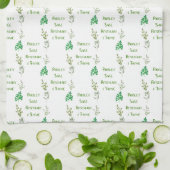 Parsley Sage Rosemary Thyme Herbal Design Geschirrtuch (Gefaltet)