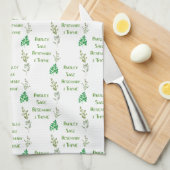 Parsley Sage Rosemary Thyme Herbal Design Geschirrtuch (Viertel Falte)