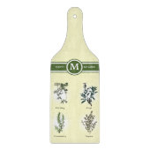 Parsley Sage Rosemary & Thyme Herbs Schneidebrett (Vorderseite)
