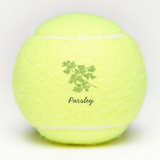Parsley Tennisbälle (Vorderseite)