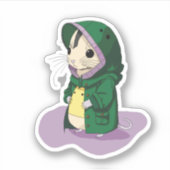 Parsley the Rat Aufkleber (Vorderseite)