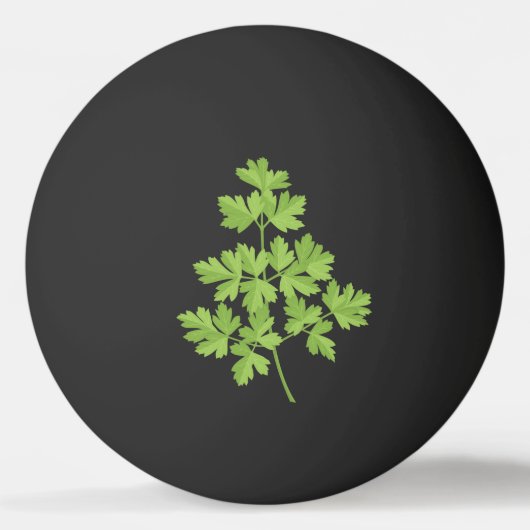 Parsley Tischtennisball (Vorderseite)