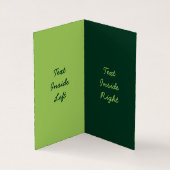 Parsley Vertical Visitenkarten (Innenseite)