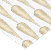 Parsnip Print Root Gemüse Markt Veg Tischdecke (Schrägansicht)