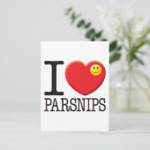 Parsnips Postkarte (Stehend Vorderseite)