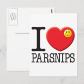 Parsnips Postkarte (Vorne/Hinten)