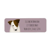 parson Jack russell lilac ANY Rücksendeadresse (Vorne)