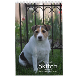 Parson Jack Russell Terrier Dog Calendar von Janz Kalender