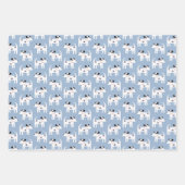 Parson Jack Russell Terrier Dog Geschenkpapier Set (Vorderseite 3)