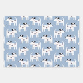 Parson Jack Russell Terrier Dog Geschenkpapier Set (Vorderseite)