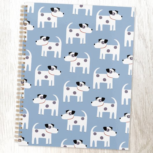Parson Jack Russell Terrier Dog Pattern Blue Planer