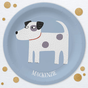 Parson Jack Russell Terrier Dog Personalisiert Pappteller