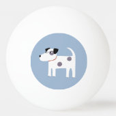 Parson Jack Russell Terrier Dog Tischtennisball (Rückseite)