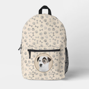 Parson Jack Russell Terrier Gemälde - Hundekunst Bedruckter Rucksack