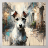 Parson Jack Russell Terrier Kunstposter Poster (Vorne)