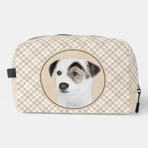 Parson Jack Russell Terrier Malerei Haustier Hund Waschbeutel