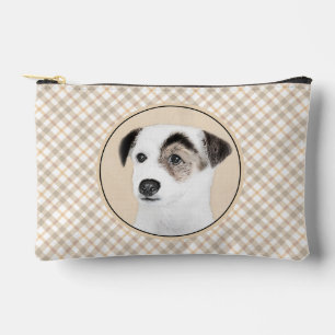 Parson Jack Russell Terrier Malerei Haustier Hund Zubehörtasche
