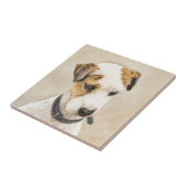 Parson Jack Russell Terrier Painting - Dog Art Fliese (Seite)