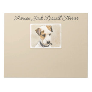 Parson Jack Russell Terrier Painting - Dog Art Not Notizblock