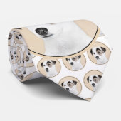 Parson Jack Russell Terrier Painting - Hund Art Krawatte (Gerollt)