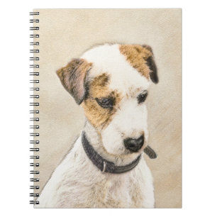 Parson Jack Russell Terrier Painting - Hund Art Notizblock