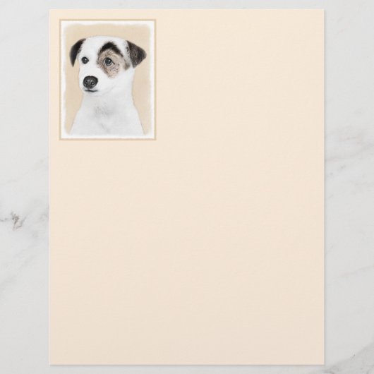 Parson Jack Russell Terrier Painting - Hunde Kunst (Vorderseite)