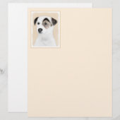 Parson Jack Russell Terrier Painting - Hunde Kunst (Vorne/Hinten)