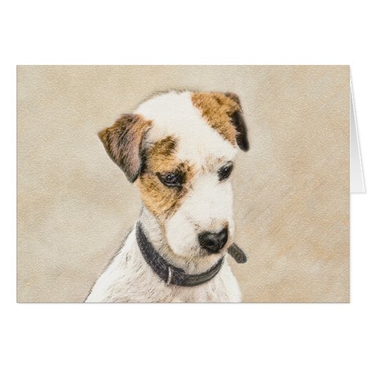 Parson Jack Russell Terrier Painting - Hunde Kunst (Vorderseite (Horizontal))
