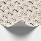 Parson Jack Russell Terrier Painting - Hunde Kunst Geschenkpapier (Ecke)