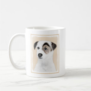 Parson Jack Russell Terrier Painting - Hunde Kunst Kaffeetasse