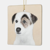 Parson Jack Russell Terrier Painting - Hunde Kunst Keramikornament (Links)