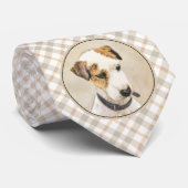 Parson Jack Russell Terrier Painting - Hunde Kunst Krawatte (Gerollt)