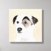 Parson Jack Russell Terrier Painting - Hunde Kunst Leinwanddruck (Vorderseite)