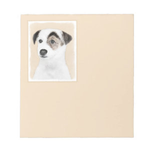 Parson Jack Russell Terrier Painting - Hunde Kunst Notizblock
